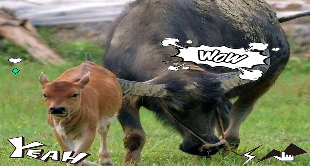 水牛和黄牛之间可以进行杂交吗？...