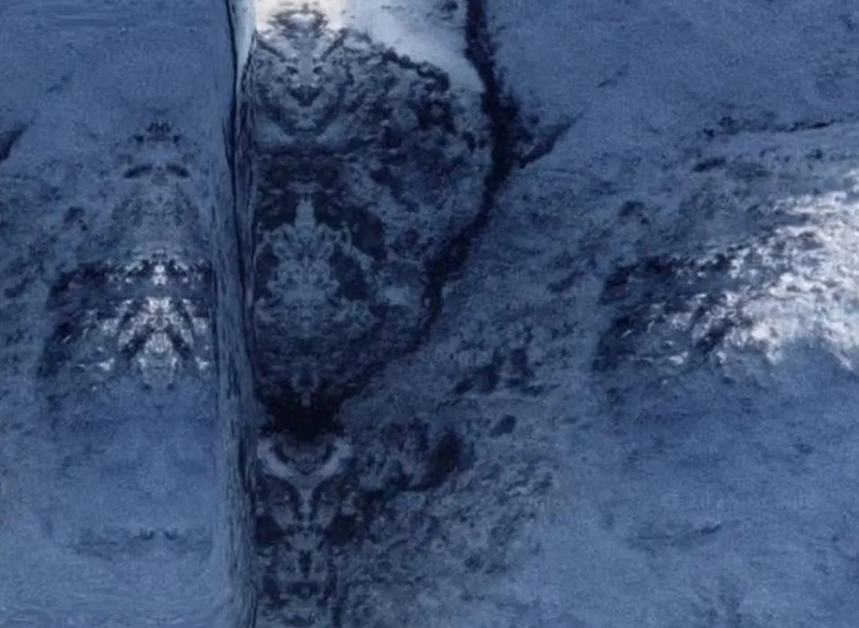 谷歌地图隐藏海底外星基地 北极外星人基地真存在吗