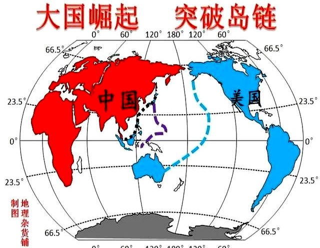 美国三条岛链战略布局 太平洋岛链的关键枢纽在哪