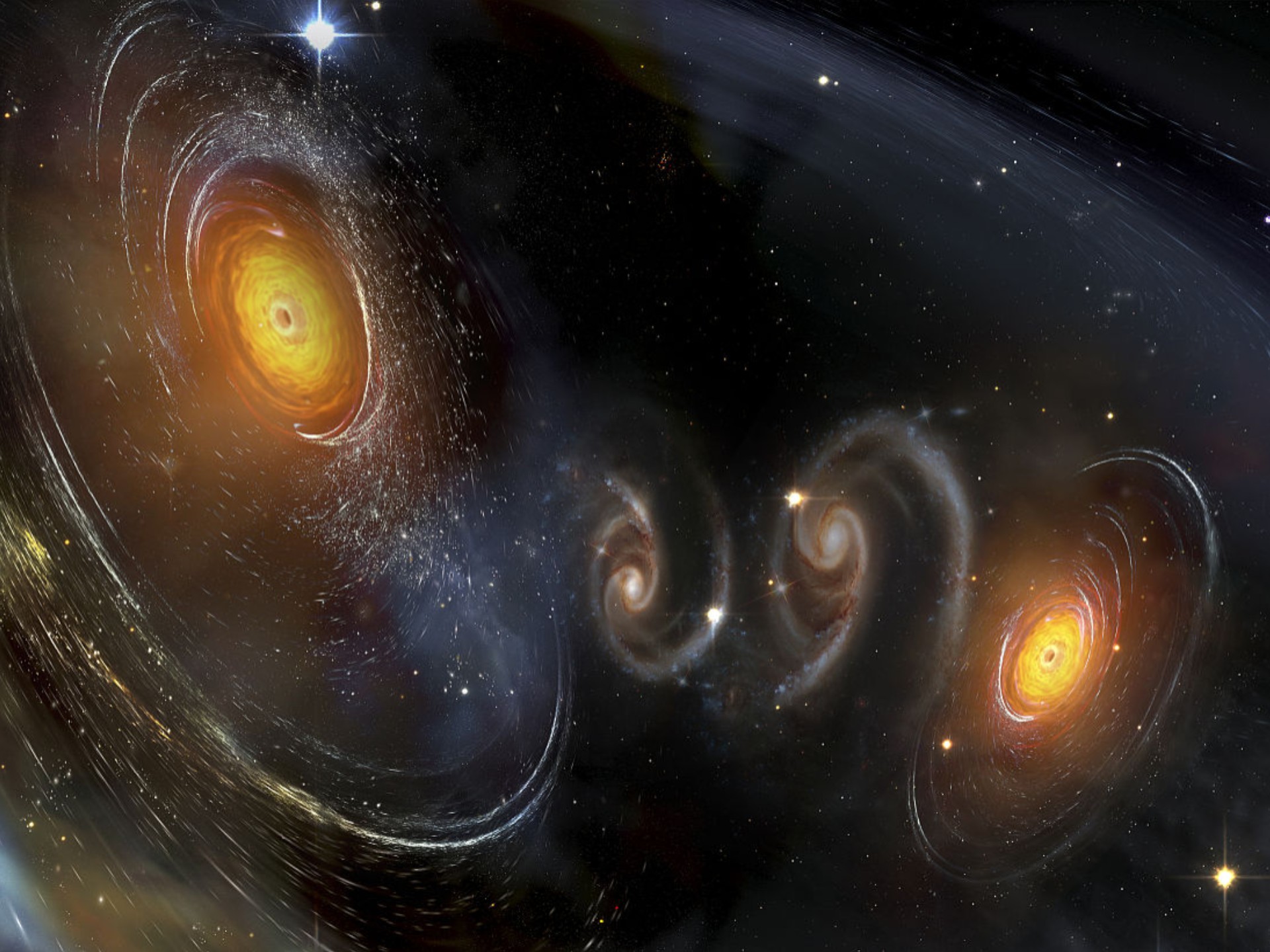 宇宙在膨胀，说明外面还有空间，那外面是什么？...