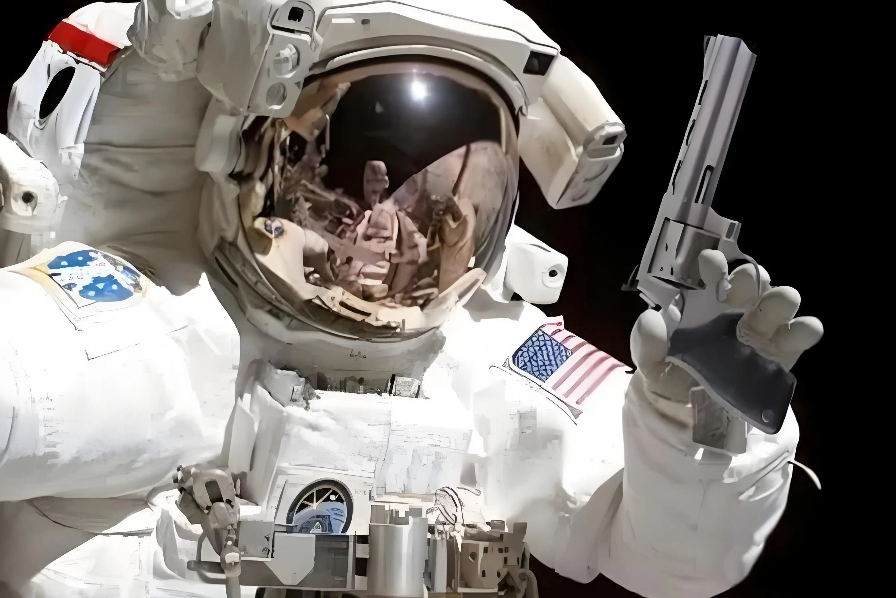 为什么航天员进驻空间站会随身携带手枪？真相竟然是这样！