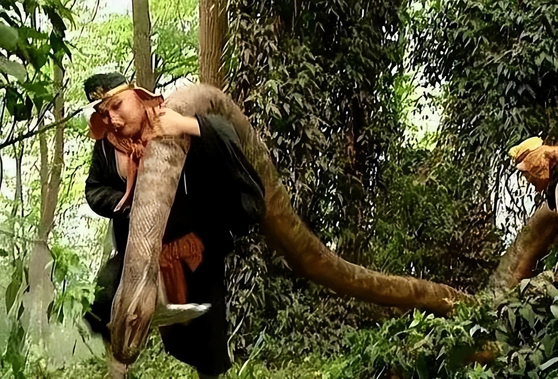 《西游记》里的巨蟒真相有多惊人？演员到底经历了什么？