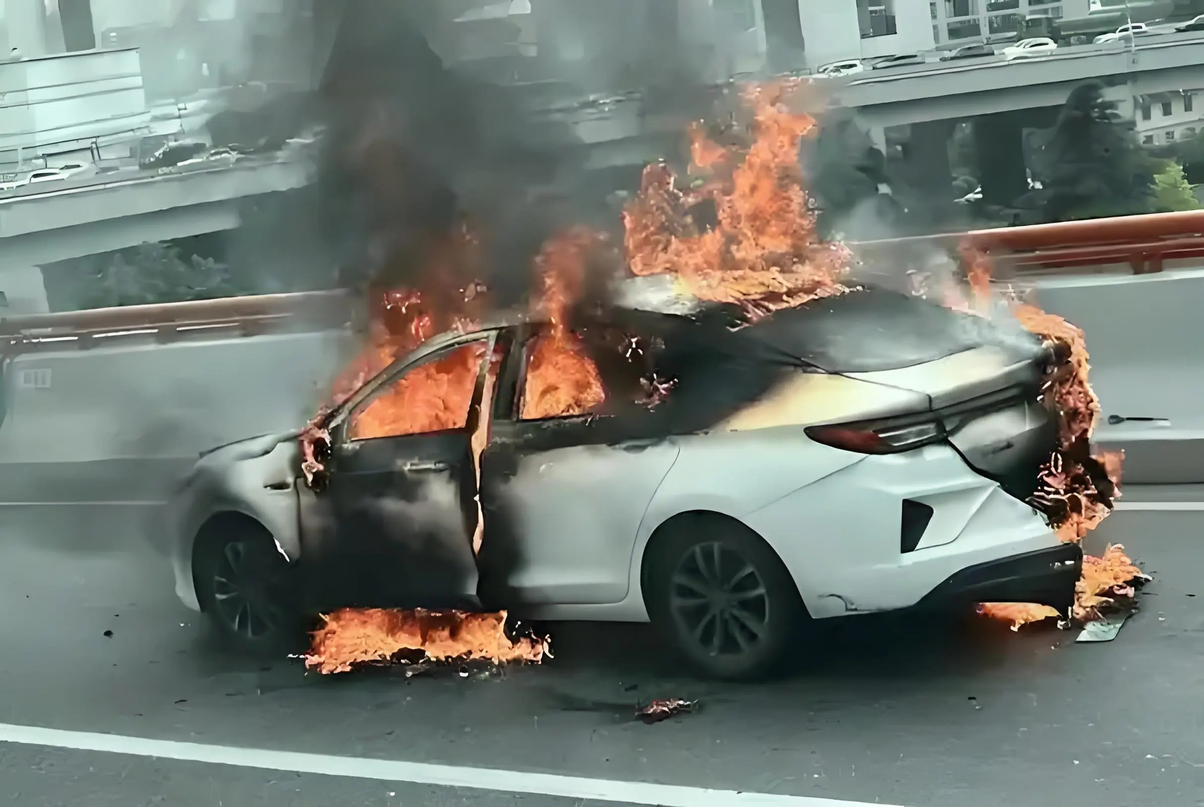 高速上丢烟头引发火灾，谁该为事故负责？乱扔烟头到底有多危险？