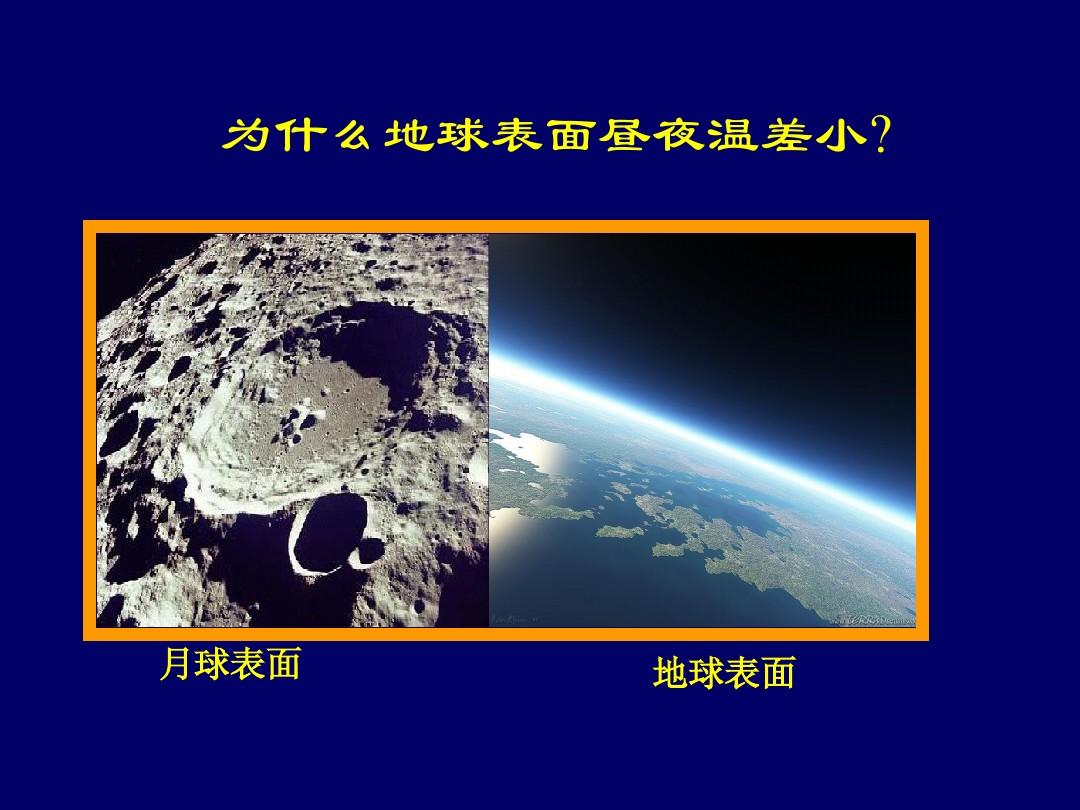月球昼夜温差300度奥秘 地球温差为何这么小