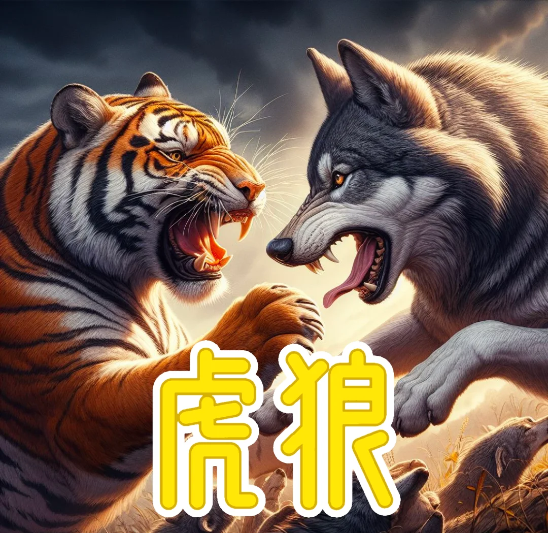 老虎和狼群真的会打架吗？猛虎怕群狼吗？
